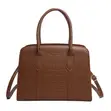 Women's Croc-Embossed Top-Handle Satchel Bag - 2