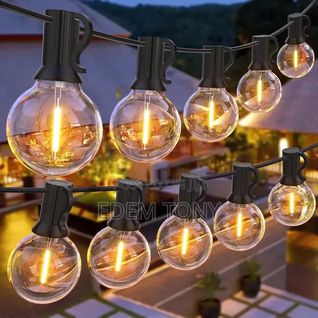 G40 Globe String Lights for Patio & Garden - 1