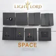 Space 1/2/3/4 Gang Switches & Sockets - 4