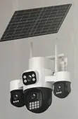 4G Solar 12MP AI Camera Full Color Audio PTZ - 2