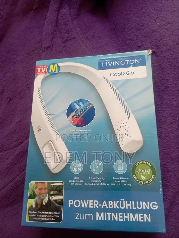 Livington Cool2Go Wearable Personal Neck Fan - 1
