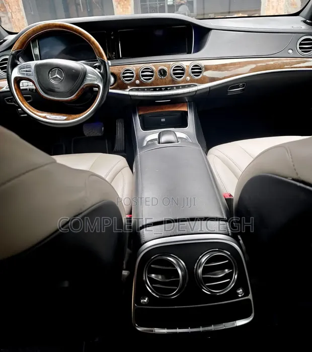 2016 Mercedes-Benz S 350 BlueTEC (W222) Black - 1