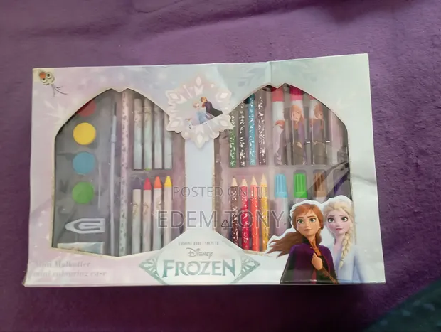 Disney Frozen Mini Colouring Case Art Set - 1