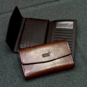 Mont Blanc Men's Genuine Leather Purse
