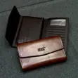 Mont Blanc Men's Genuine Leather Purse - 1