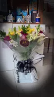 12 Fresh Red Roses Bouquet - Same-Day Delivery - 4
