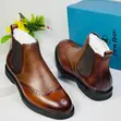 Steve Riots Leather Elastic Boot - 1