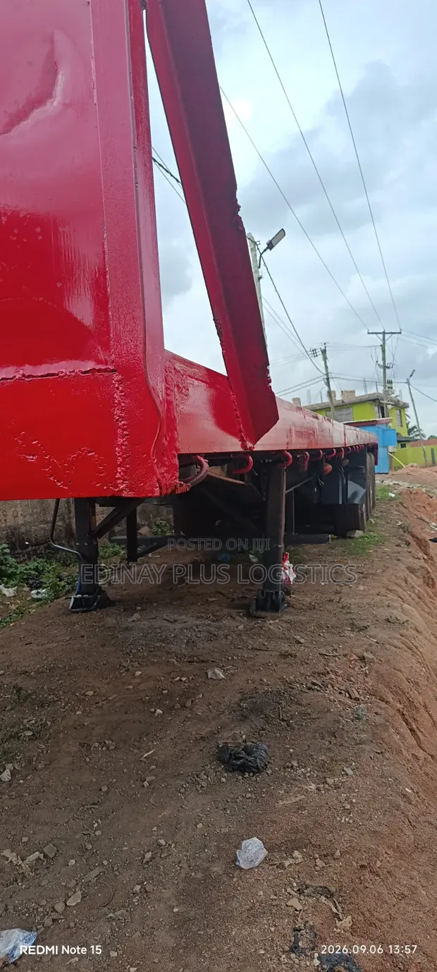 DAF 4-Axle Trailer - Used for Cocoa Haulage - 1