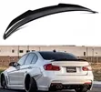 BMW F30 PSM Style Carbon Fibre Look Boot Spoiler - 3