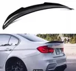 BMW F30 PSM Style Carbon Fibre Look Boot Spoiler - 4