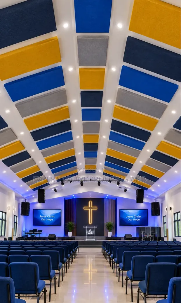 Rockwool Acoustic Ceiling Treatment Panels (2ft x 4ft) - 1