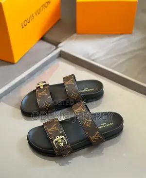 Original Louis Vuitton Ladies Slippers