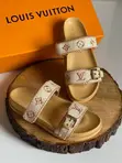 Original Louis Vuitton Ladies Slippers - 4