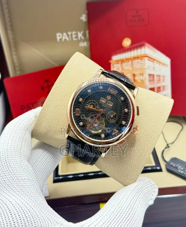 Luxury Patek Philippe-Style Automatic Dress Watch - 1