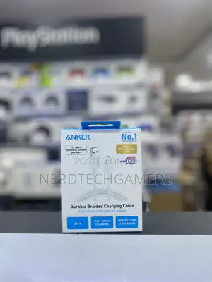 Anker USB-A to USB-C Cable 6ft 60W