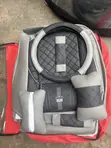 Luxury Ash and Black Seat Covers - Brand New - 1