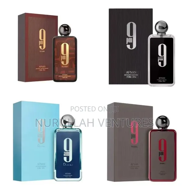 Afnan 9 PM Perfume Collection - 100ml EDP - 1