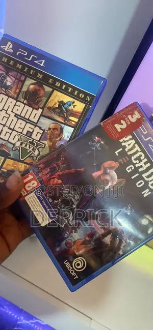 PS4 Games: GTA V & Watch Dogs Legion