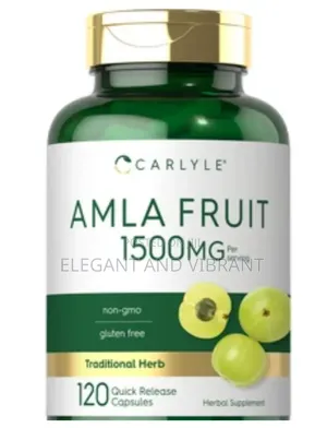 Amla Fruit 1500mg | 120 Capsules