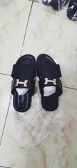 Ghana Made Men's Leather Slippers - 1