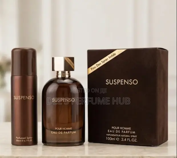Fragrance World Suspenso Pour Homme EDP (100ml) + Free Deodorant - 1