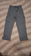Grey Cargo Pants - 2