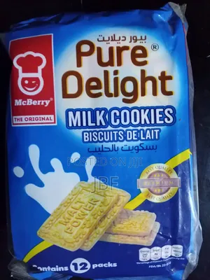 McBerry Milk Cookies - 12 Pack