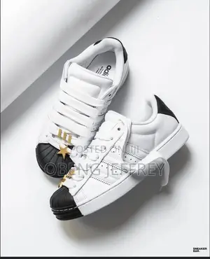 Original Adidas Superstar White Gold Star