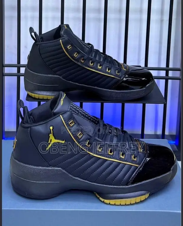 Original Air Jordan 19 Metallic Gold - 1