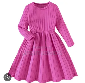 Girls Long Sleeve Dress (6-7 Years)