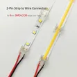 Trendy 2-Pin Wire to Strip Solderless LED Connectors - 1