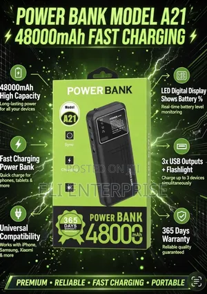 Model A21 Portable Power Bank