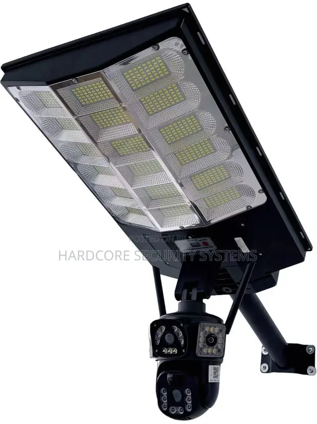 Solar 360 CCTV Cameras with Sound & Siren - 1