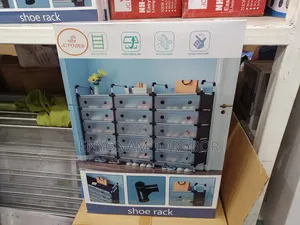 18-Pair Anti-Dust Shoe Rack