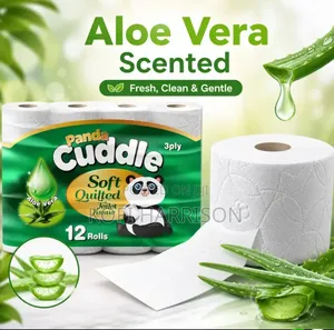 Panda Cuddle Toilet Roll (Pack of 12)