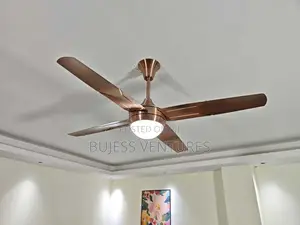 Four-Blade Ceiling Fan with Light and Remote