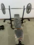Brand New Bench, Barbell & 20kg Weight Set - 5