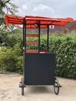 Food Stand with Built-in Stove and Gas Cylinder Line - 2