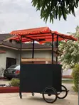 Food Stand with Built-in Stove and Gas Cylinder Line - 4