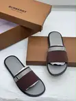 Executive Burberry Flat Sole Slippers - 3