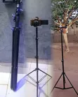 8819 Heavy-Duty Tripod for Phones, Ringlights, Cameras - 2