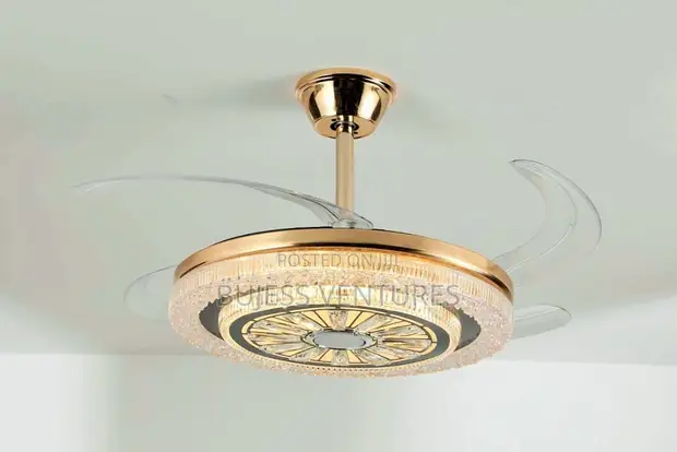 Retractable Fanlight with Voice Control - 1
