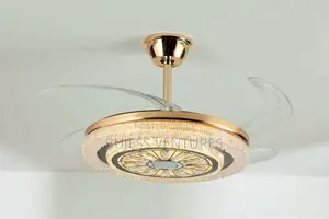 Retractable Fanlight with Voice Control