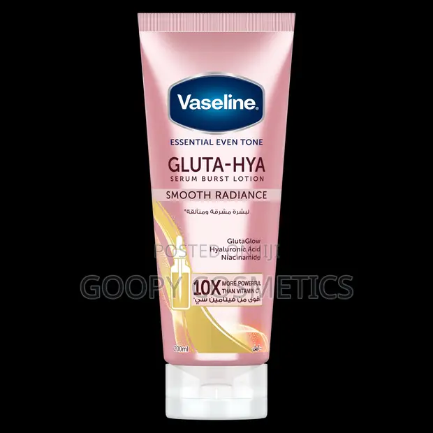 Vaseline Gluta-Hya Smooth Radiance Serum Burst Lotion - 1