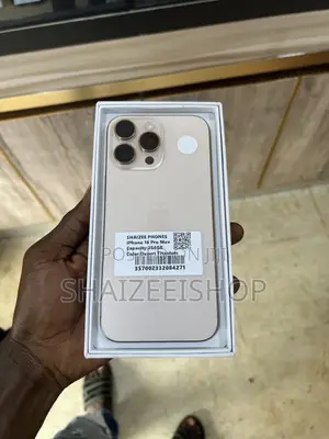 New Apple iPhone 16 Pro Max 256GB Gold