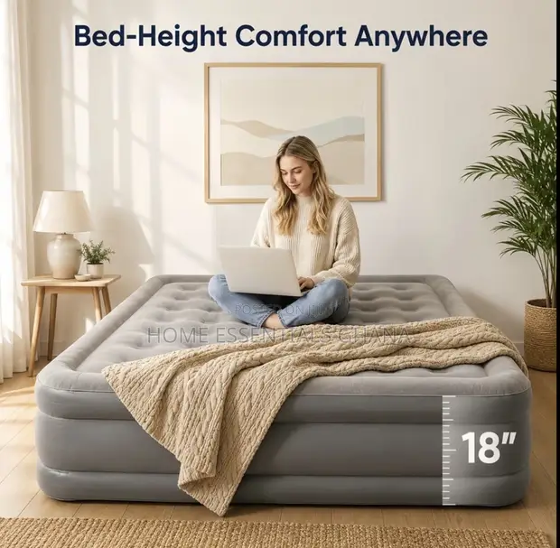 Quality Double Inflatable Mattress - Brand New - 1