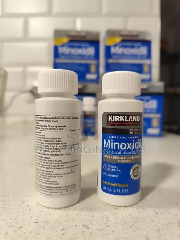 Kirkland Minoxidil 5% Topical Solution for Hair & Beard Growth - 1