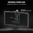 NEEWER Universal Phone Cage Video Rig with Side Handle - 3