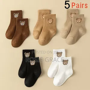 5 Pairs of Socks for Ages 1-3