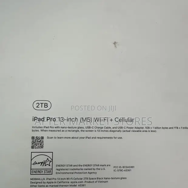 Apple iPad Pro 13" (2025) 2TB Black - 1